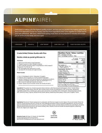AlpineAire Creole Grilled Chicken Gumbo with Rice